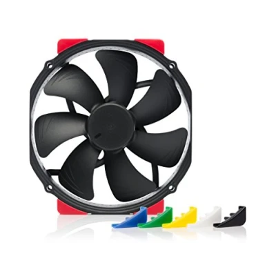 Bild av Noctua NF A15 HS PWM chromax.black.swap, Tyst Premiumfläkt, 4 pin (140 mm, Svart)