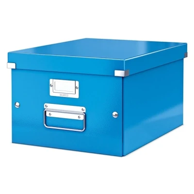 Bild av Leitz WOW Click and Store Förvaringsbox, A4, blå, 60440036