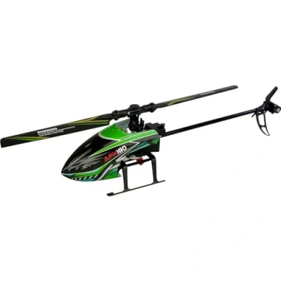 Bild av Amewi 25314 AFX180 single rotor helikopter 4 kanals 6G RTF 2,4 GHz med autostartfunktion och LCD givare, grön