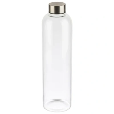 Bild av APS 66909 dricksflaska/glasflaska, 7,5 x 7,5, höjd 28,5 cm, Ø 1 liter, transparent