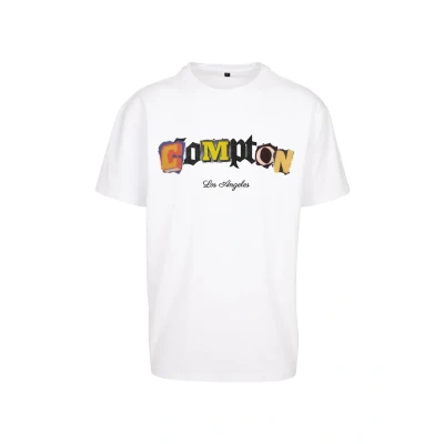Bild av Upscale by Mister Tee Compton L A Tshirt med print, Storlek: XS, White