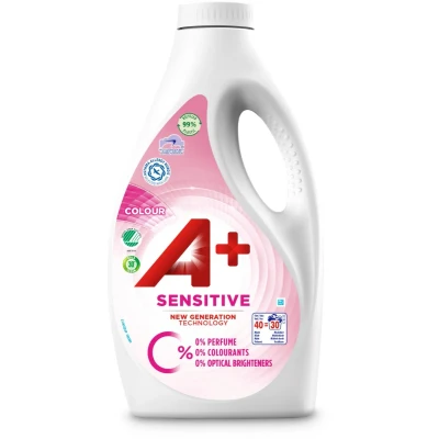 Bild av A+ Sensitive Colour Flytande Tvättmedel 1600 ml