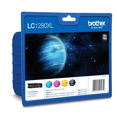 Bild av Brother LC1280XL / LC 1280XL 4 Pack ValuePack Bläckpatron Multifärgad