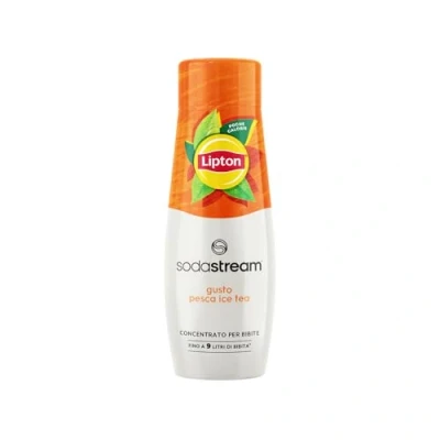 Bild av SodaStream Lipton Ice Tea Persika Koncentrat, 1 x flaska ger 9 liter färdig dryck, förbereds på några sekunder, alltid uppfriskande, 440 ml