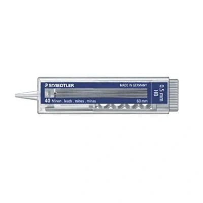 Bild av STAEDTLER 376449 Pack 40 påfyllningar Hb C/Puls Hb, 0,5 mm