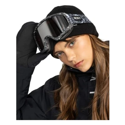 Bild av Roxy Moonride Skidglasögon black/silvercoloured, Storlek: One Size, Black/silver coloured
