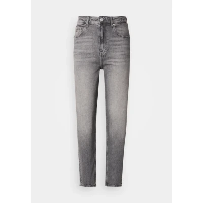 Bild av TOMMY JEANS Dam MOM Jean UH TPR BI0177 CO DW0DW20648, Denim, 24W/28L, Denim (denim grå), 24W x 28L