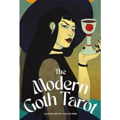 Bild av the Modern Goth&#039;s Tarot Deck /anglais: an Illustrated 78 Card Set of Cards, Based on Rider Waite Deck, with Introductory Handbook