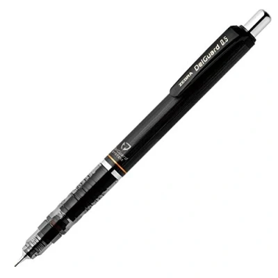 Bild av Zebra DelGuard 0,5 mm bly mekanisk penna Svart