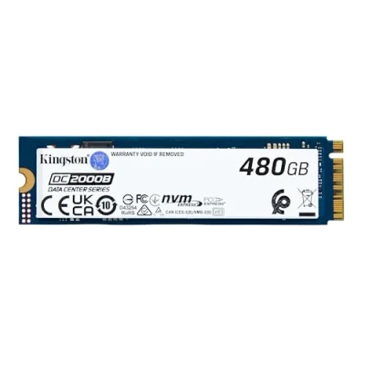 Bild av Kingston DC2000B DataCenter SSD 480GB PCIe 4.0 M.2 2280