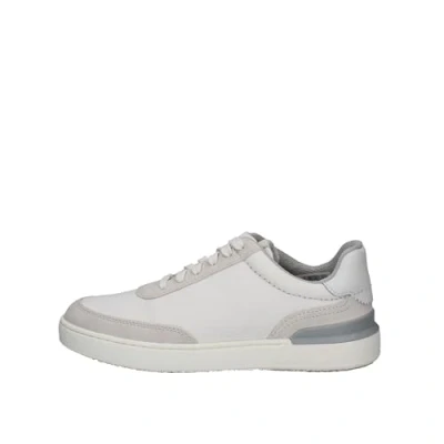 Bild av Clarks Courtlite Tor sneakers för män, Vit kanvas, 41 EU