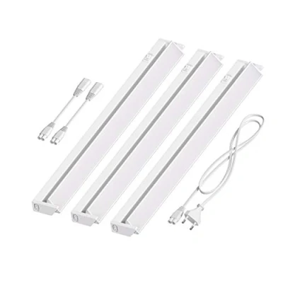 Bild av ledscom.de LED underskåpslampa LIWO 58cm, svängbar, 979lm vardera, varmvitt Set med 3