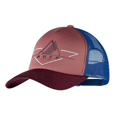 Bild av Buff TRUCKER CAP BRAK MULTI, Vuxen, Hankoppling, Keps, Blå, Brun, Burgundisk, CHN
