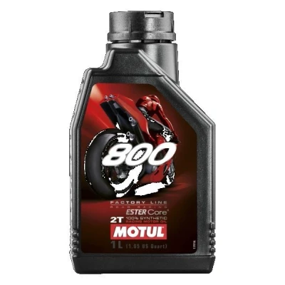 Bild av Motorolja 800 2T 1L Factory Line ROAD RACING Motul 104041