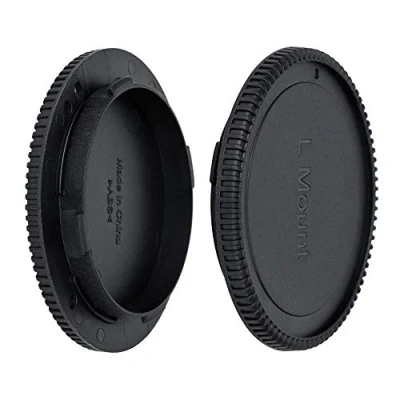 Bild av JJC Kroppskeps + Bakre Linsskydd Set för Leica SL2, SL (typ 601), TL, T, CL, Panasonic S1, S1R, S1H, S5, Sigma fp, fp L etc. Montering Digitalkamera &amp; Linssystem (1 Set)