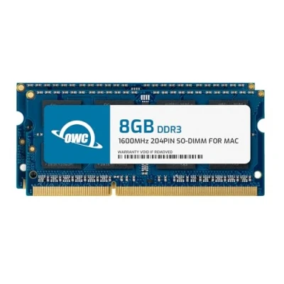 Bild av OWC 16 GB minnesuppgraderingssats 2 x 8 PC12800 DDR3L 1600 MHz SO DIMMs för 20112015 iMac, 201112 Mac Mini, och 20112012 MacBook Pro (Non Retina Display) modeller