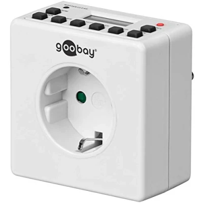 Bild av goobay 93256 Digital timer, 10.7 x 8.8 8 cm