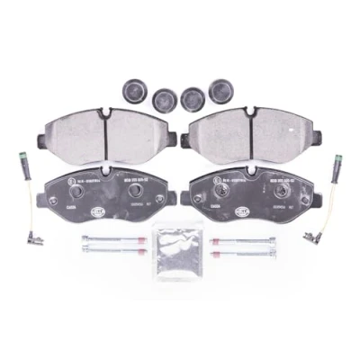 Bild av HELLA 8DB 355 005 521 Jeu de plaquettes frein contact signal d&#039;usure inclus avec vis d&#039;étrier accessoires