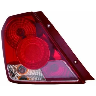 Bild av ABAKUS 222 1908L LD AE Feu arrière gauche Partie extérieure P21W, P21/5W, PY21W Rouge avec porte lampe DAEWOO: Kalos 5 portes