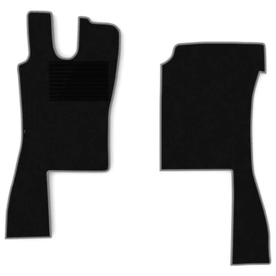 Bild av F CORE MT15 GRAY Set med golvmatta Textil Fram 2 grå Skräddarsytt