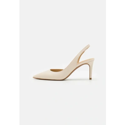 Bild av Michael Kors Alina FLEX Sling Klassiska pumps, Storlek: 38.5, Light cream Skinn