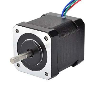 Bild av STEPPERONLINE Nema 17 stegmotor bipolär 59Ncm 2A 42 x 48 mm 4 trådar med 1 m kabel och kontakt för 3D skrivare, CNC maskin