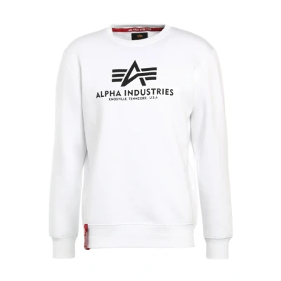Bild av Alpha Industries Basic Sweatshirt för män White