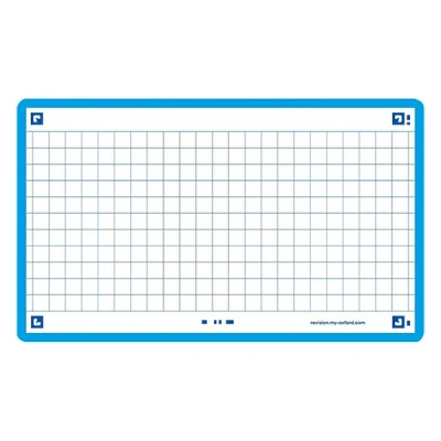 Bild av Oxford Flash 2,0 flashkort A7 75 x 125 mm rutig 5 turkos 80 stycken