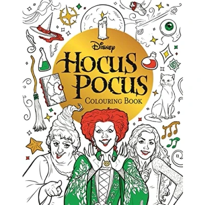 Bild av Disney Hocus Pocus Colouring Book: colour your way through Salem with the Sanderson sisters