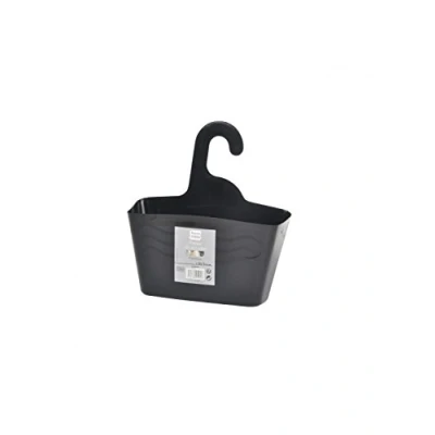 Bild av douceur d&#039;intérieur, Duschkorg (23,5 x 8,5 25,5 cm) vitamin antracit, plast