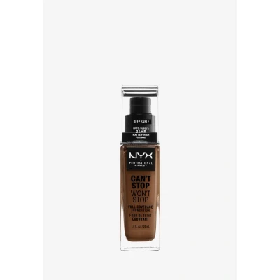 Bild av Nyx Professional Makeup CAN&#039;T STOP WON&#039;T Foundation Foundation, Storlek: 30 ml, 18 deep sable