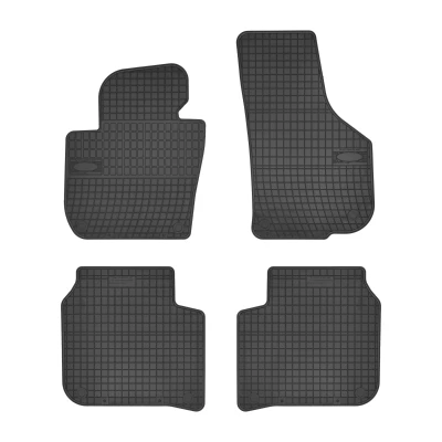 Bild av FROGUM 0362 Ensemble de tapis sol Caoutchouc avant et arrière 4 noir Sur mesure SKODA: Superb II 5 portes
