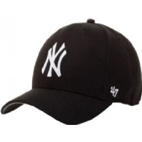Bild av 47 Brand MLB Svart Adjustable Keps New York Yankees Cold Zone Mvp DP Black/White @ Hatstore