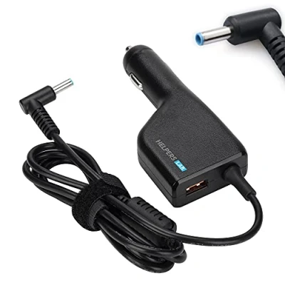 Bild av 90W 65W 45W Laptop laddare Kompatibel för HP Envy EliteBook TouchSmart Folio Pavilion Stream Spectre Zbook Chromebook Notebook PC adapter Strömförsörjningskabel 19,5V 4,62A med USB QC3.0