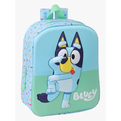 Bild av Bluey 3D Mini Ryggsäck 6L, Grön/Blå