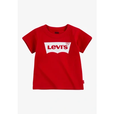 Bild av Levi&#039;s Baby pojkar Lvb S/S Batwing Tee 6e8157 T shirt, SUPER röd, 24 månader