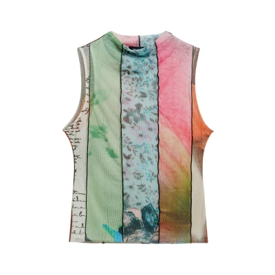 Bild av Desigual ARTY Blus, Storlek: Medium, Multi coloured