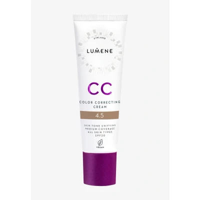 Bild av Lumene CC Color Correcting Cream Medium 30ML Foundation, Storlek: 30 ml, Shade 4.5