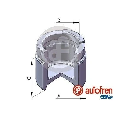 Bild av AUTOFREN SEINSA D02571 Piston, étrier de frein 52 Essieu avant ATE OPEL: Calibra A, Ascona C Berline
