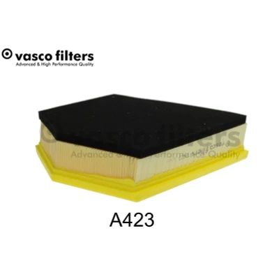 Bild av DAVID VASCO A423 Filtre à air rectangulaire Cartouche filtrante avec préfiltre VOLVO: XC60 I, V70 3, V60 I