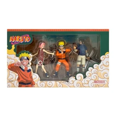 Bild av Naruto Comansi Collection Set (3 figurer, Sasuke och Sakura)