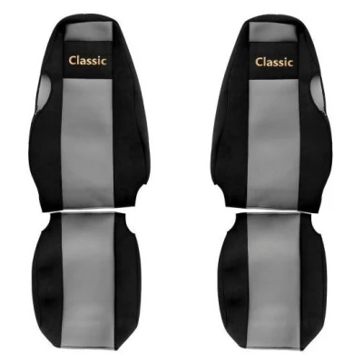 Bild av F CORE ContiClassic PS14 GRAY Bilsätesskydd grå Mönstrad Textil Fram