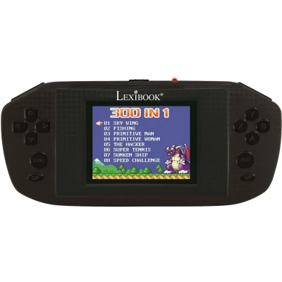 Bild av Lexibook Power Arcade, 300 Spel Spelkonsol, Svart