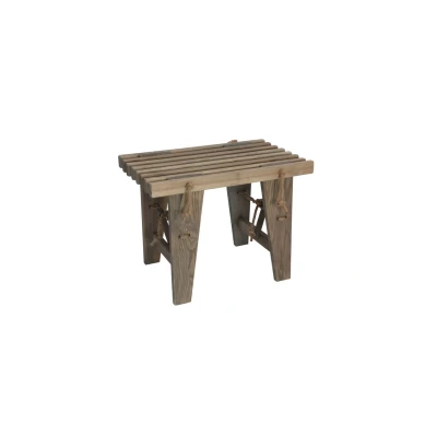 Bild av Hillerstorp, Ecobench 60 cm Ask oljad grå