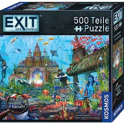 Bild av EXIT® Das Puzzle: Der Schlüssel von Atlantis: Spiel