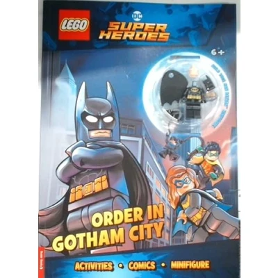 Bild av LEGO® Batman™: Order in Gotham City Activity Book (with Batman™ minifigure)