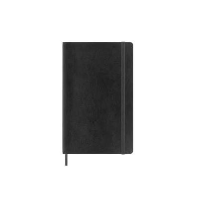 Bild av Moleskine Anteckningsbok Large Rutat Mjukt Omslag Svart