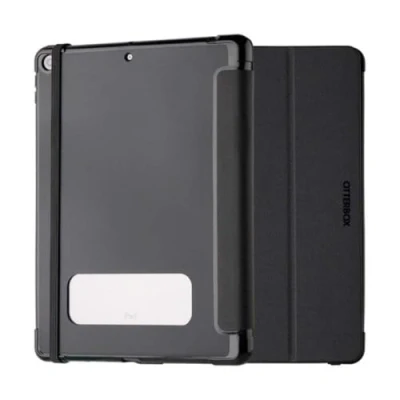 Bild av OtterBox React Folio Case för iPad 10,2 Tum (8:e gen 2020/9:e 2021), stöttåligt, fallskyddat, ultratunt, skyddande foliofodral, testad till militärstandard,Zwart