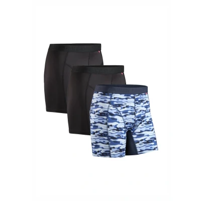 Bild av Danish Endurance 3 PACK Performance Boxershorts, Storlek: Large, Blue