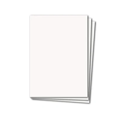 Bild av Glüxx Agent 50 ark tonkartong DIN A4 vit 240 g/m² tjock pysselkartong 21,0 x 29,7 cm kartong för pyssel fotoalbum menykort tryckbar gör det själv vara kreativ